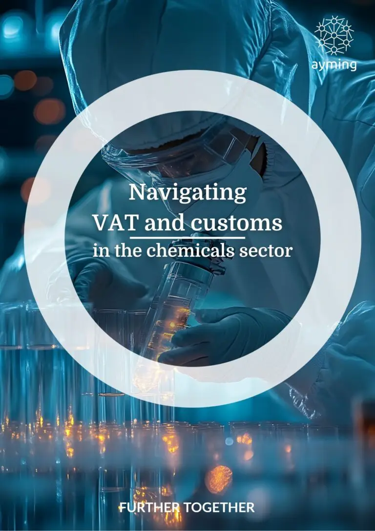 cover for vat and customs in chemicals whitepaper