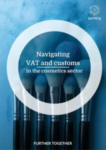 cover for vat and customs in cosmetics whitepaper