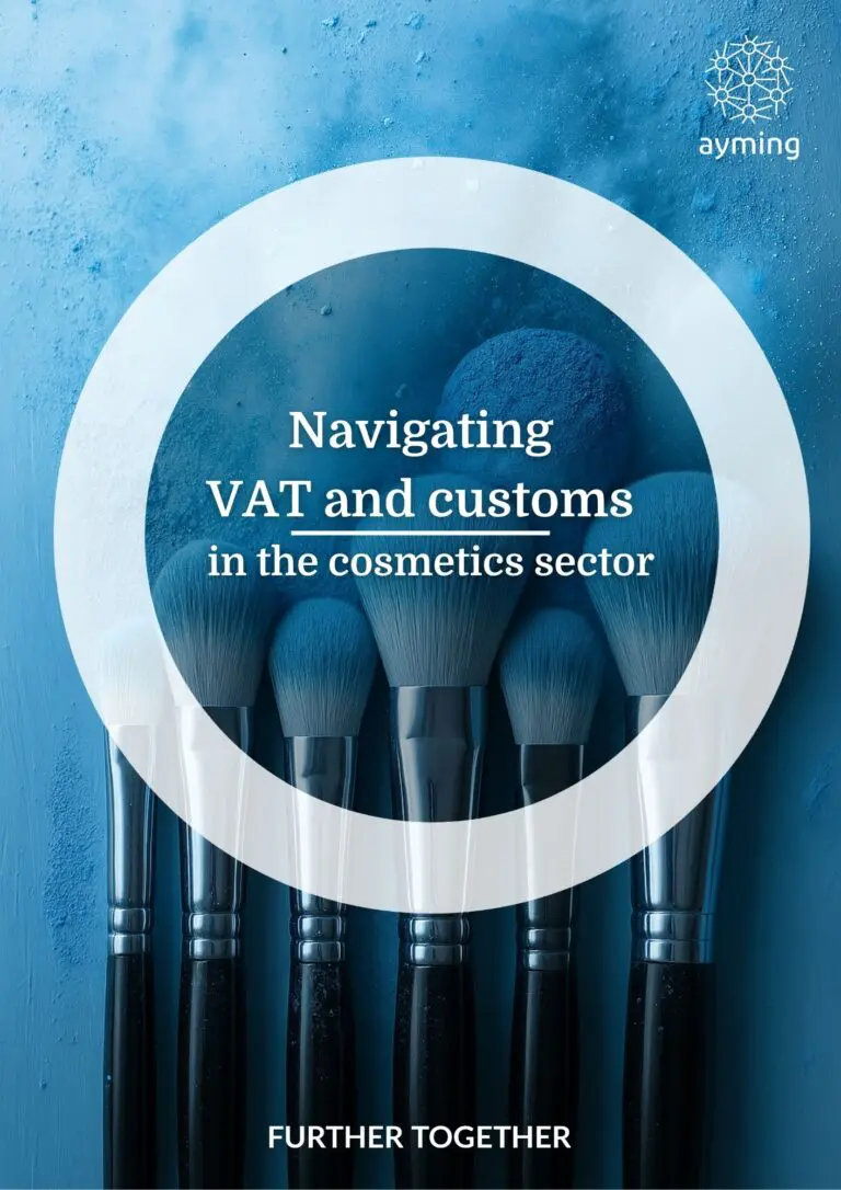 cover for vat and customs in cosmetics whitepaper